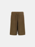 AMIRI CROCHET MESH SHORT - Espresso
