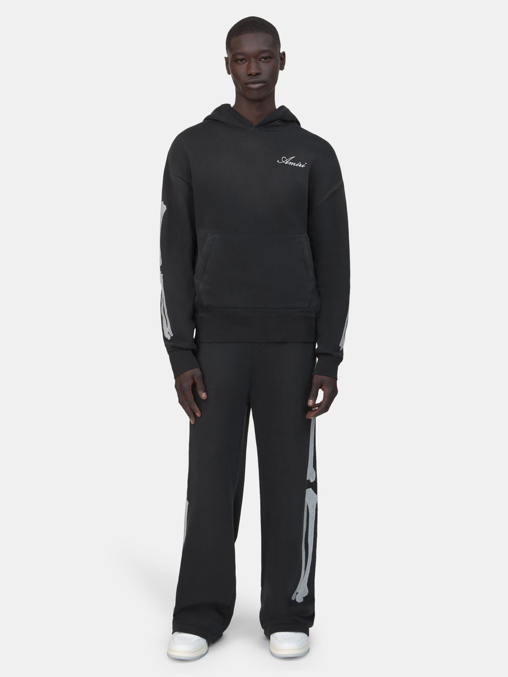 BONES OVERSIZED SWEATPANT - Black