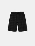 MA QUAD TOWELING SHORT - Black