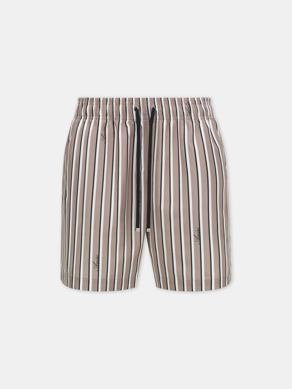 STRIPED SWIM TRUNK - Mocha