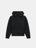 CHATEAU AMIRI TONAL OVERSIZED HOODIE - Black