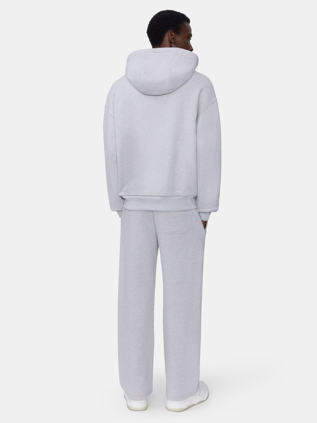 RELAXED PULL ON SWEATPANT - HEATHER GREY