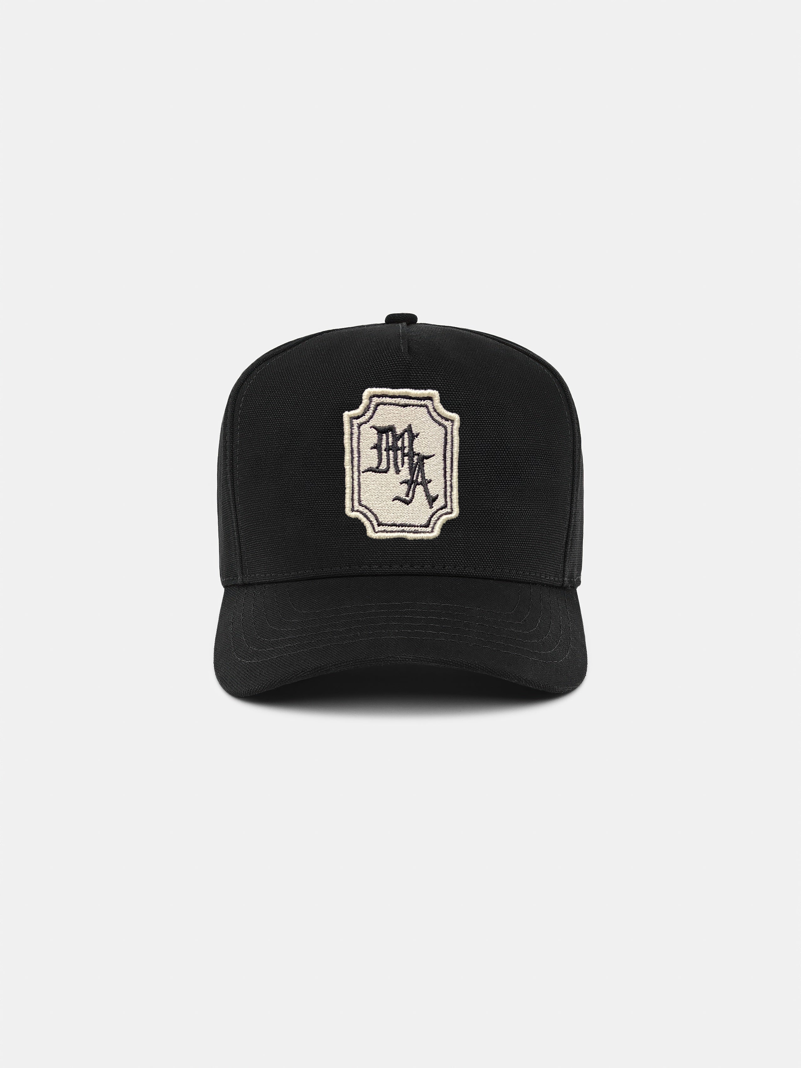 MA CHATEAU COTTON TRUCKER HAT - Black