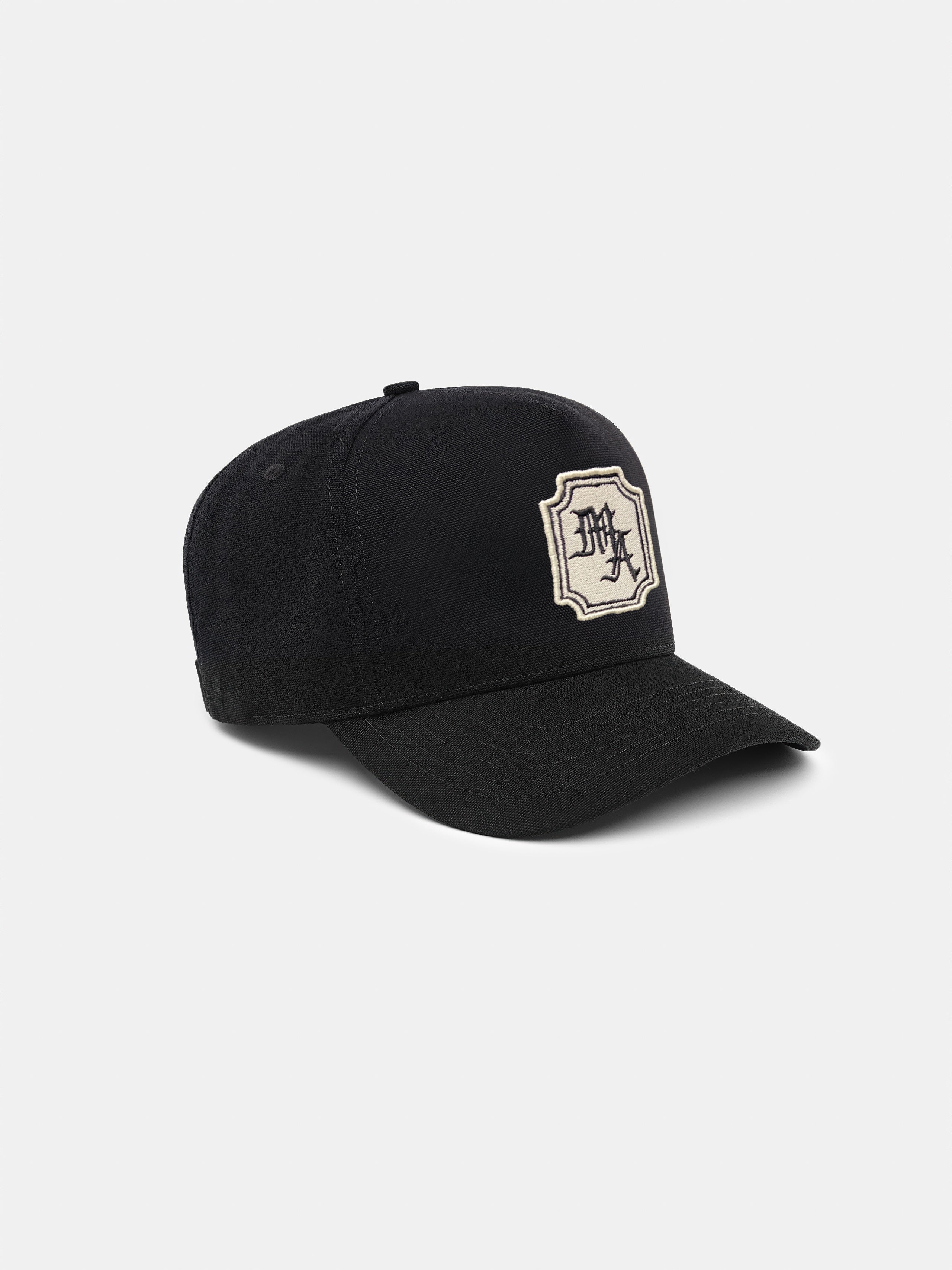 MA CHATEAU COTTON TRUCKER HAT - Black