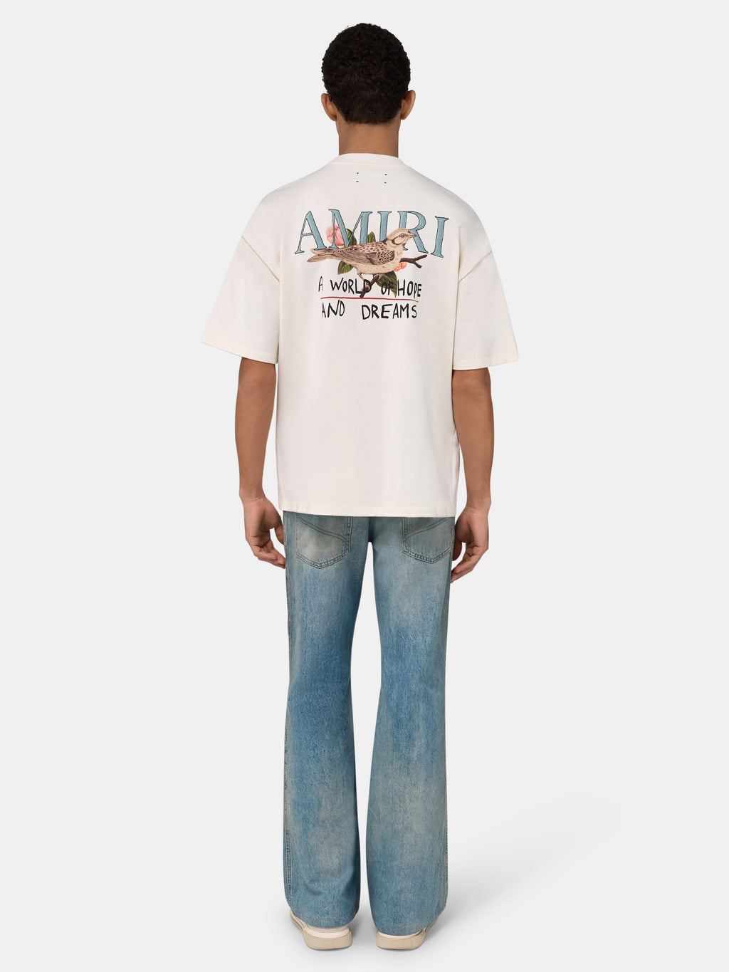 HOPE AND DREAMS OVERSIZED TEE - Alabaster